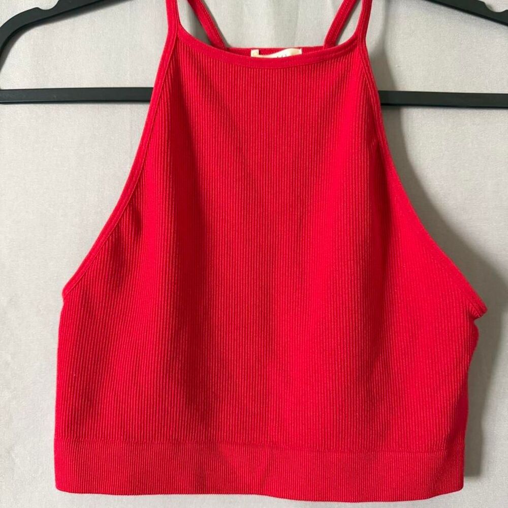 Bozzolo Women's Red Crop-top